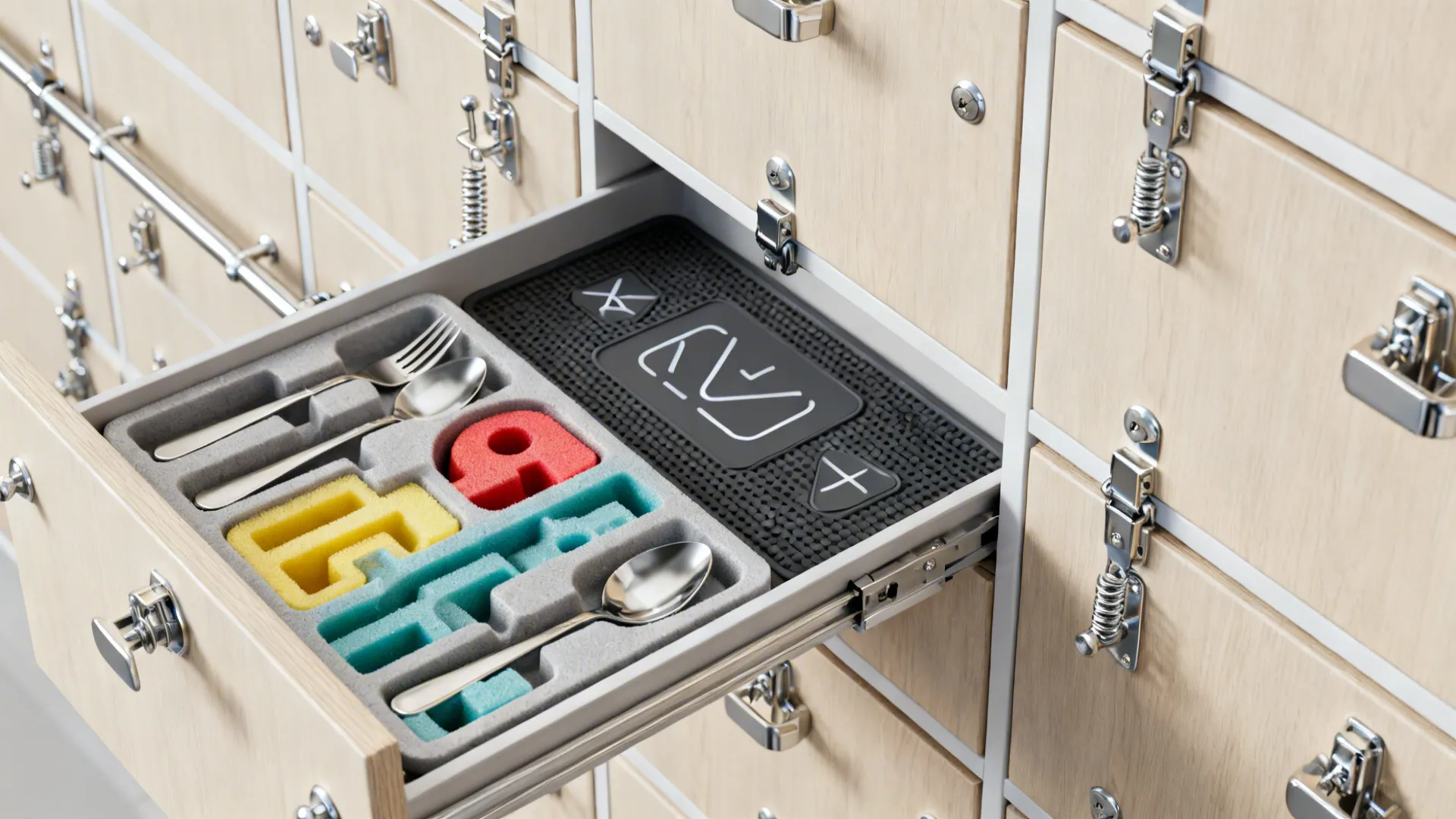 Flight-Safe Fixtures and Anti-Vibration Storage