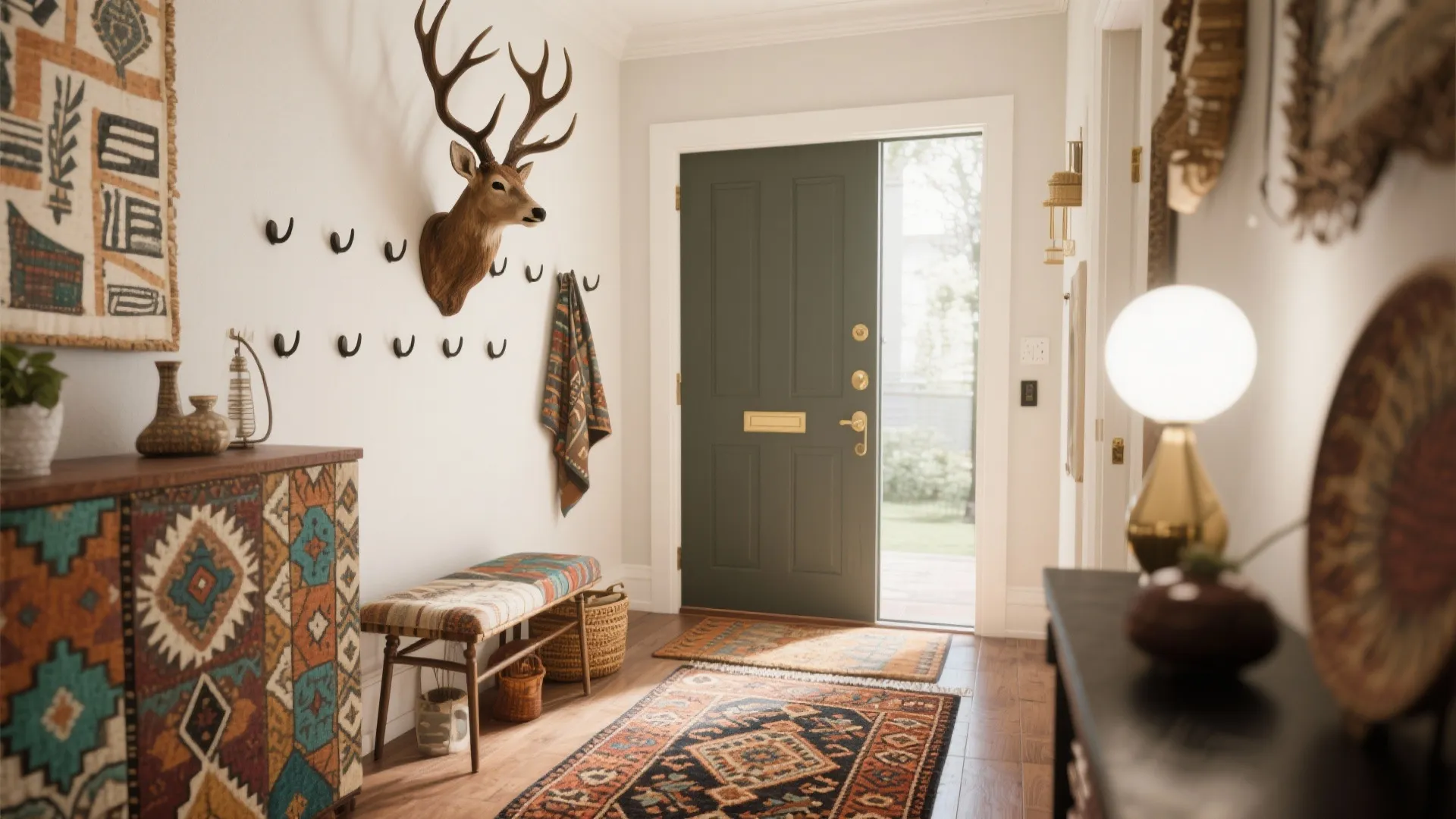 Tip 4: Functional Coat or Bag Rack