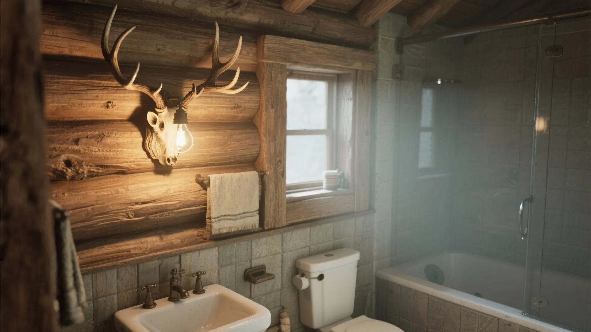 8. Antler-Inspired Lighting