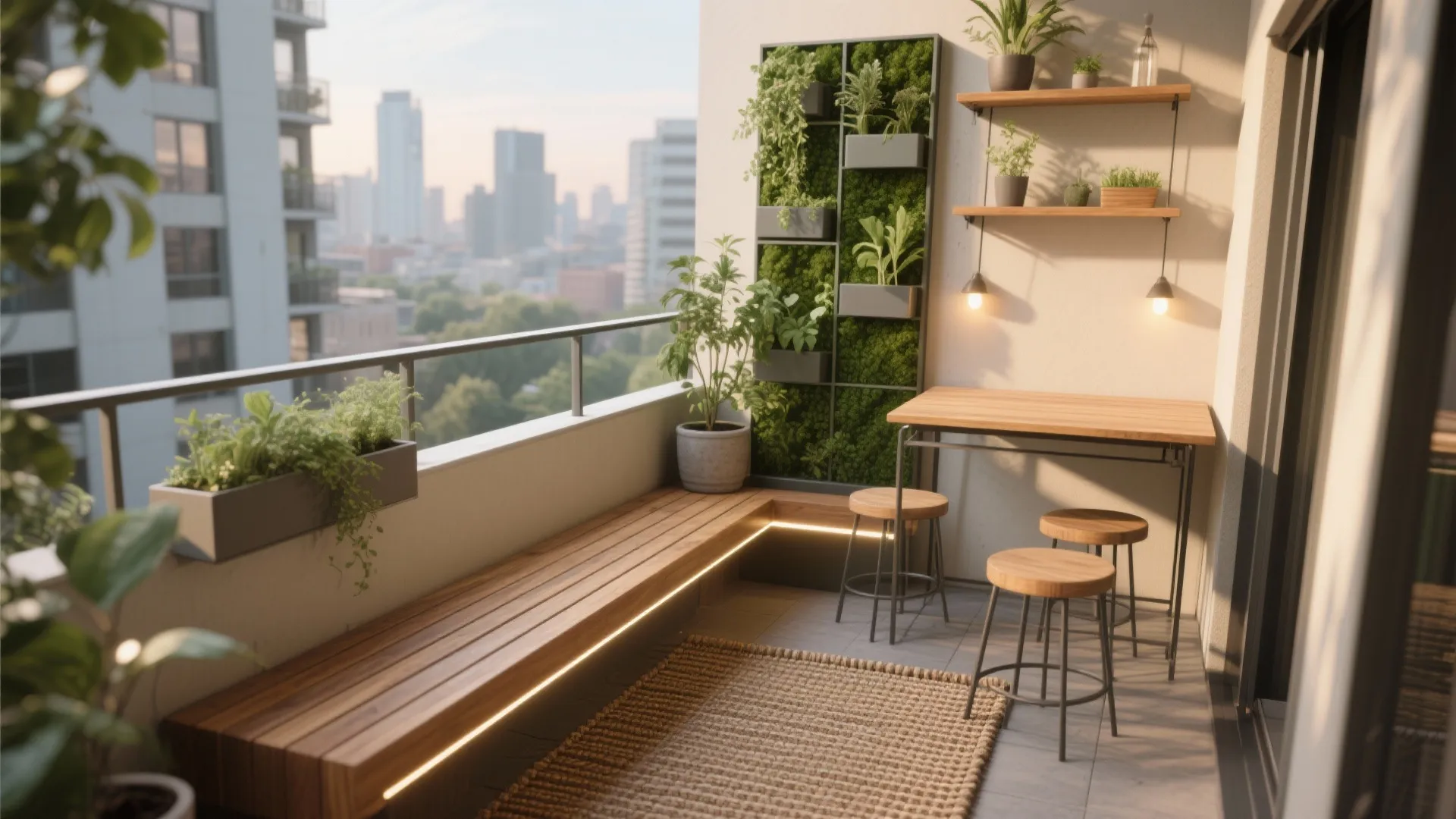 5 apartment balcony setup ideas that actually work: Small-space design tricks from a designer who’s remodeled countless balconies and kitchens