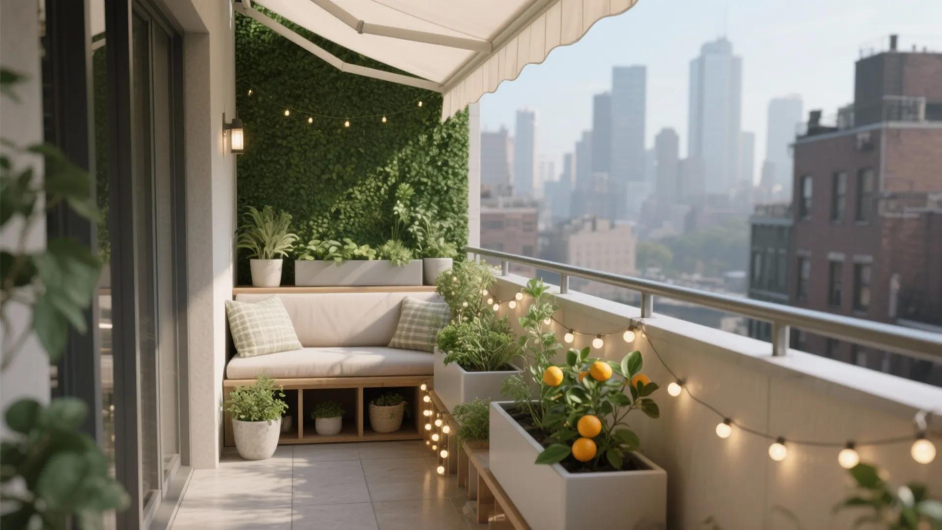 5 balcony garden ideas for apartments: Small-space balcony gardens that feel big on comfort, greenery, and everyday joy