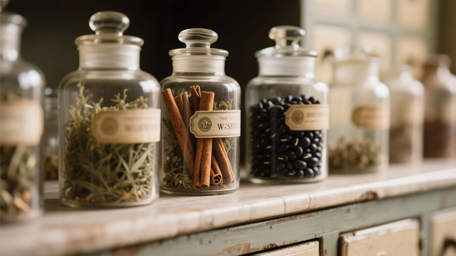 2. Apothecary Jar Displays