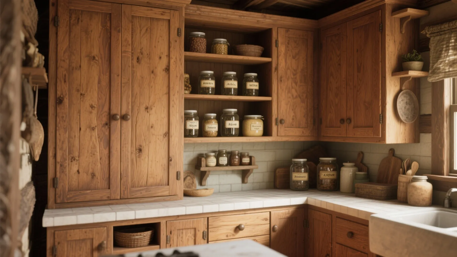 2. Appalachian Pantry Wall
