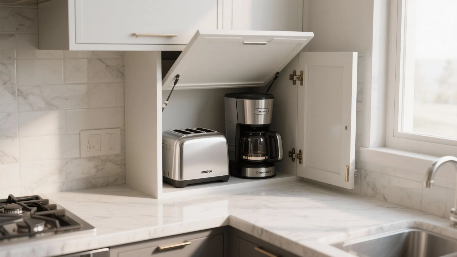 8. Countertop Appliance Garage