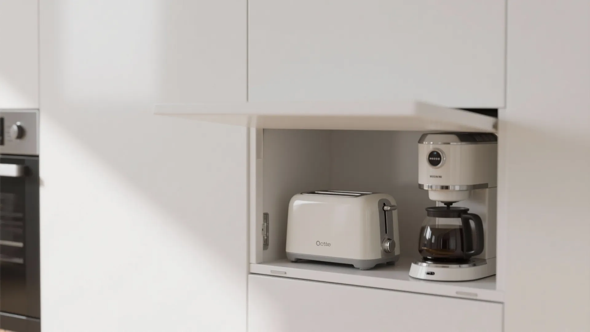 4. Hidden Appliance Garage