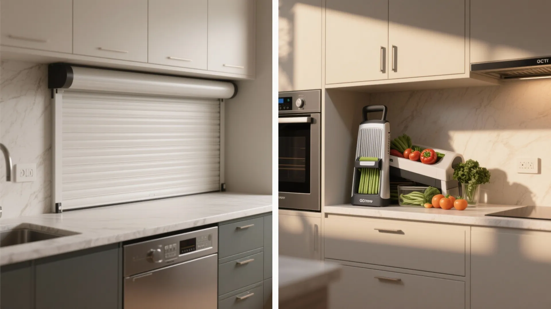 4. Appliance garage for a minimalist counter