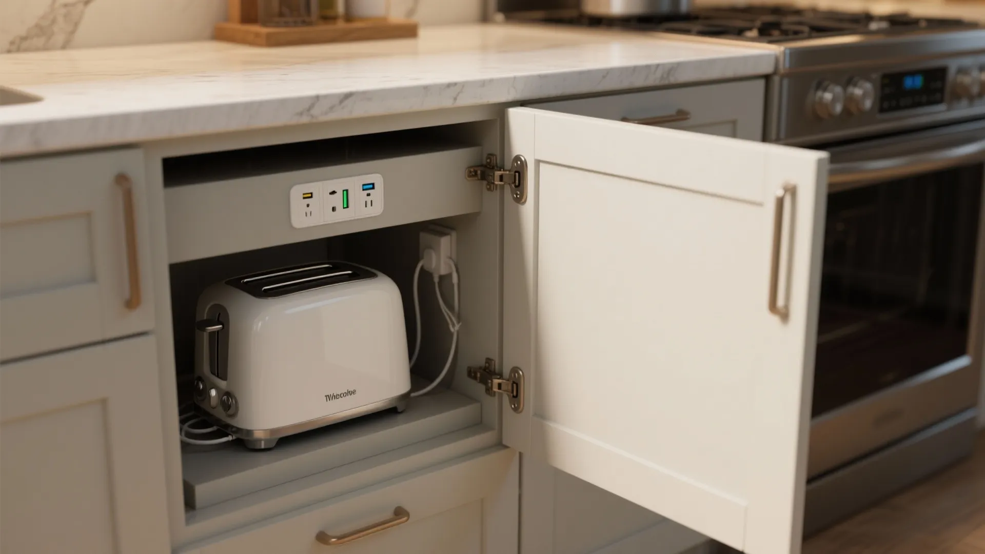 2. Appliance Garage and Charging Station