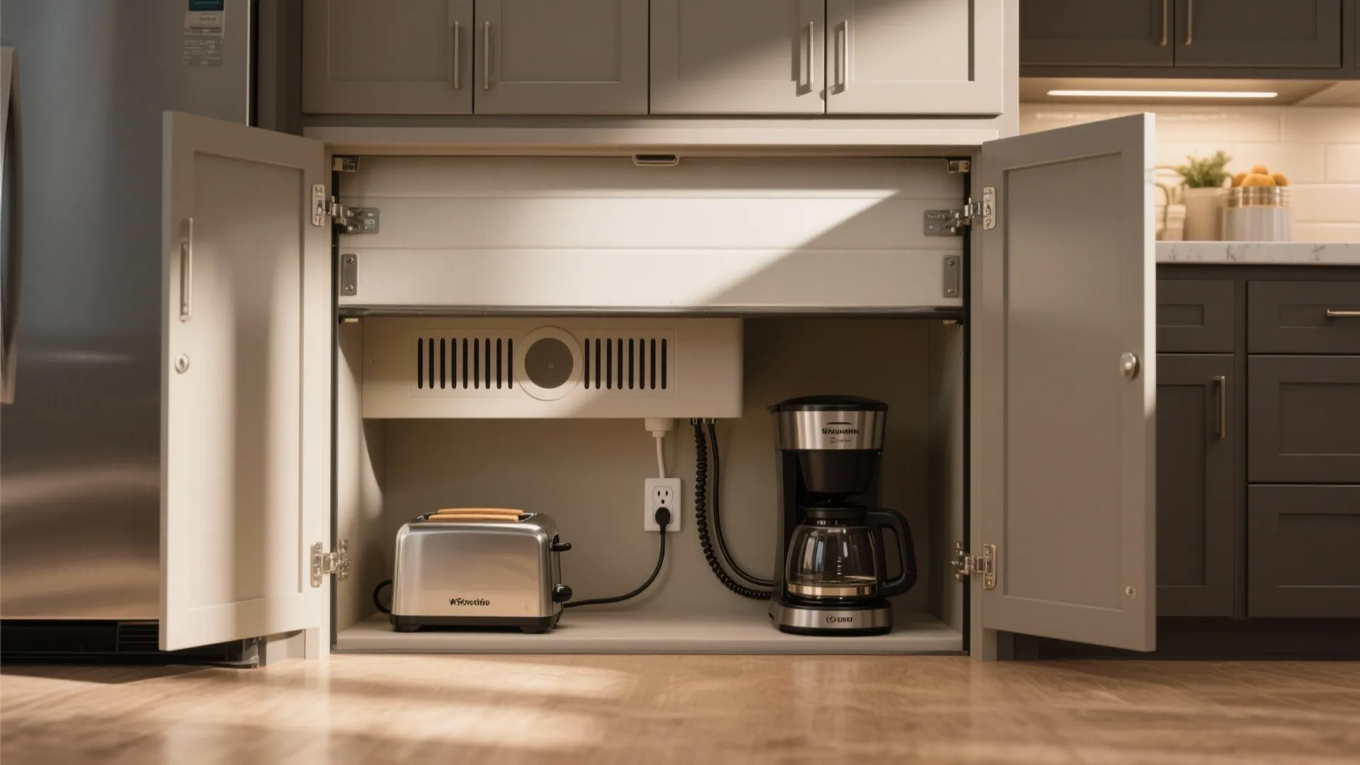 5. Multi-purpose appliance garages