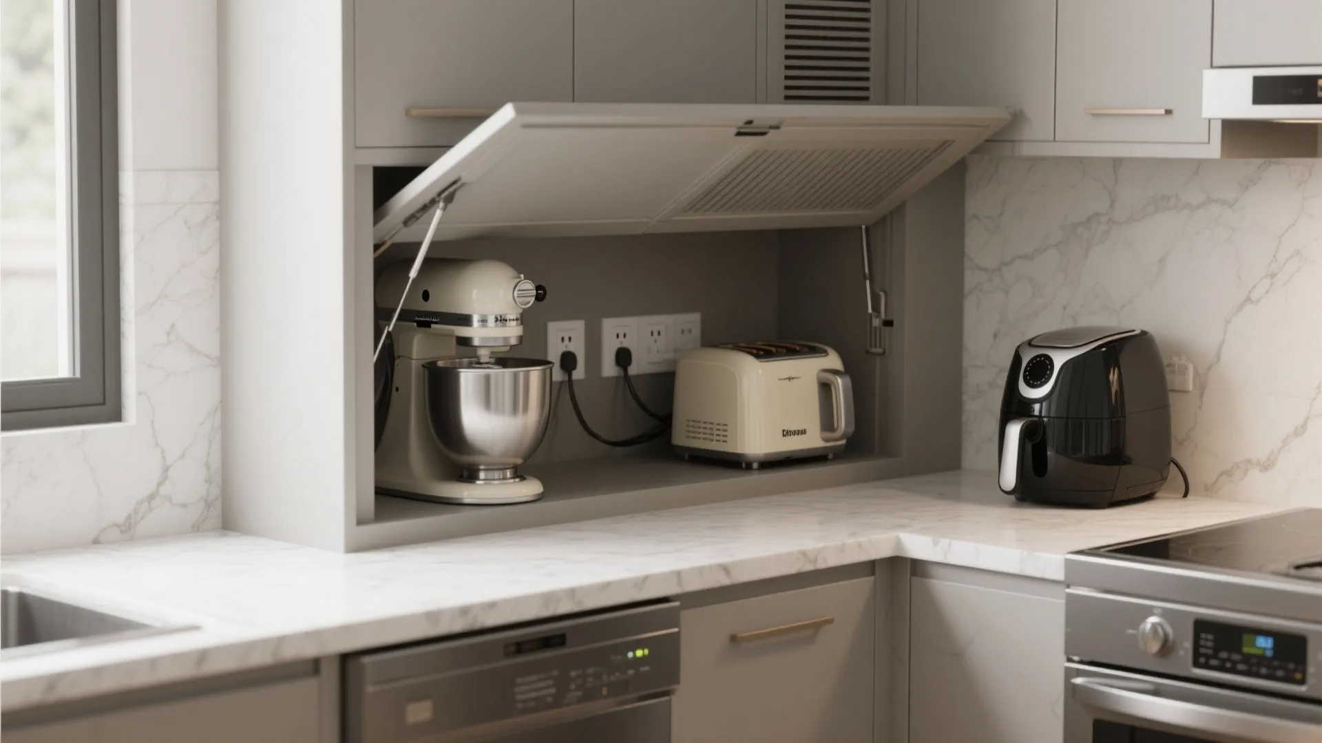 Compact appliance zoning