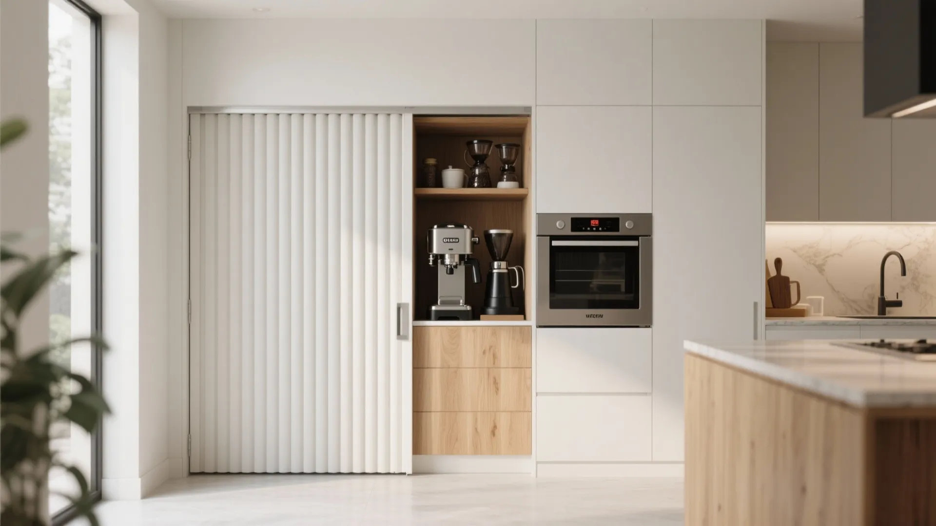 8. Built-in Appliance Garage