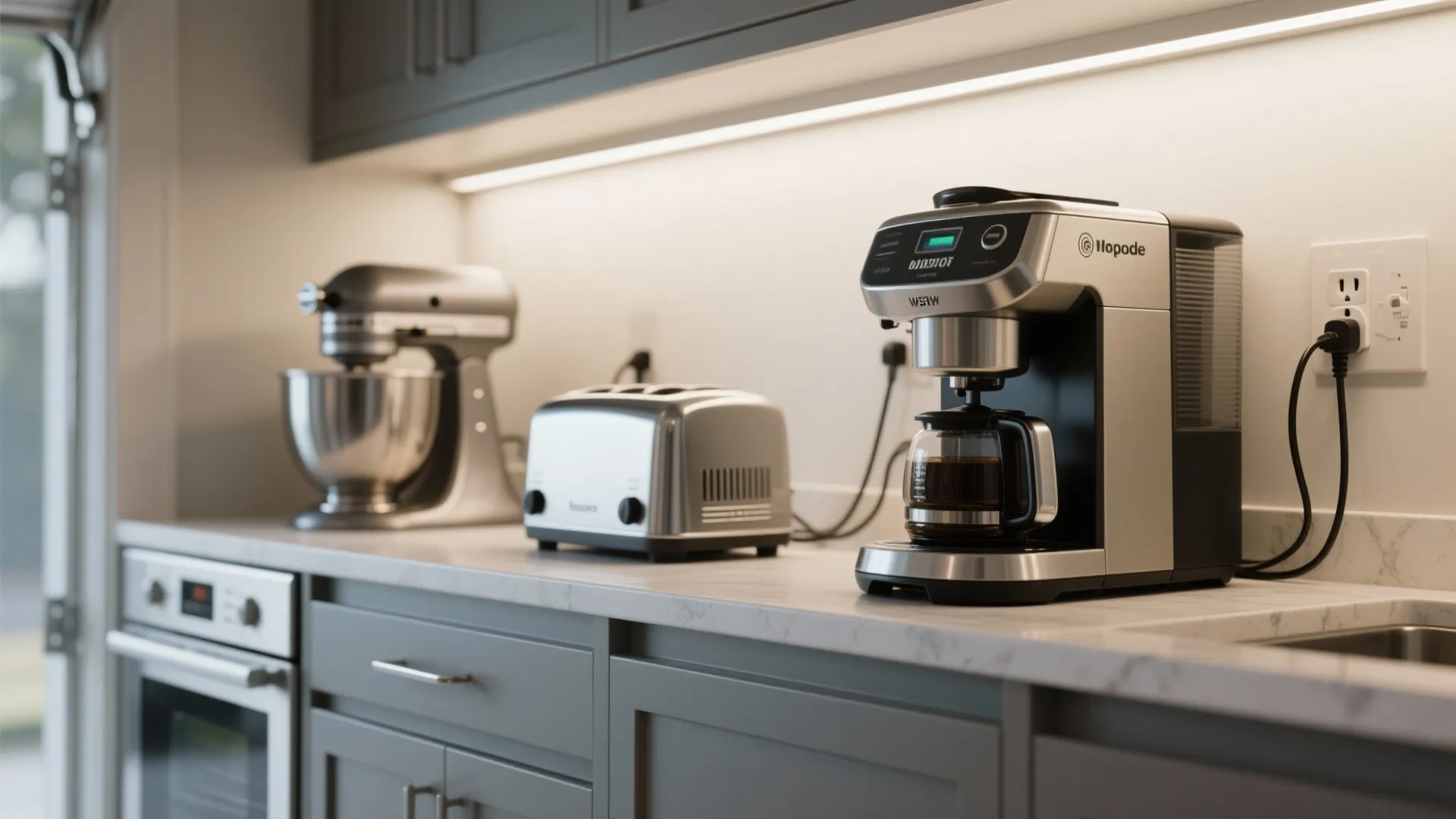 Appliance zoning with smart ventilation and power planning