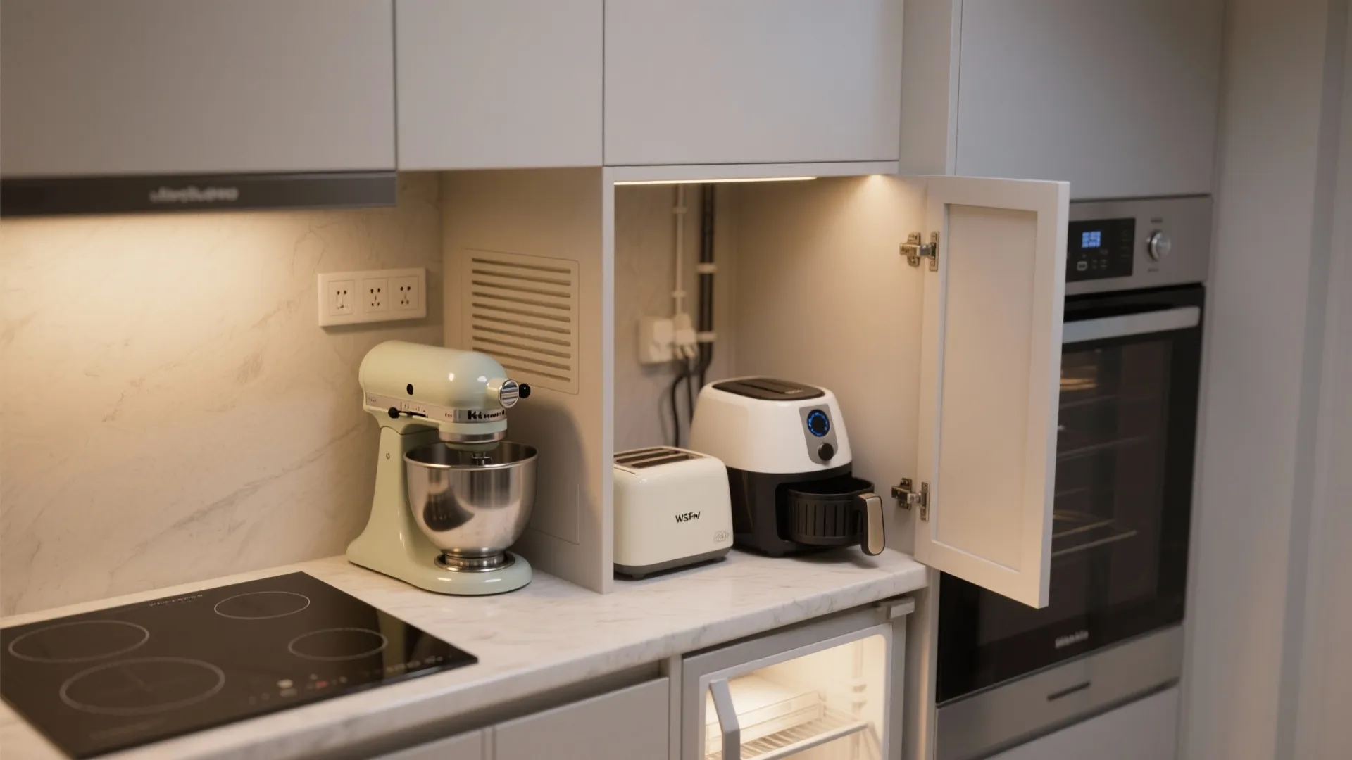 Appliance Workflow: Compact, Quiet, Efficient