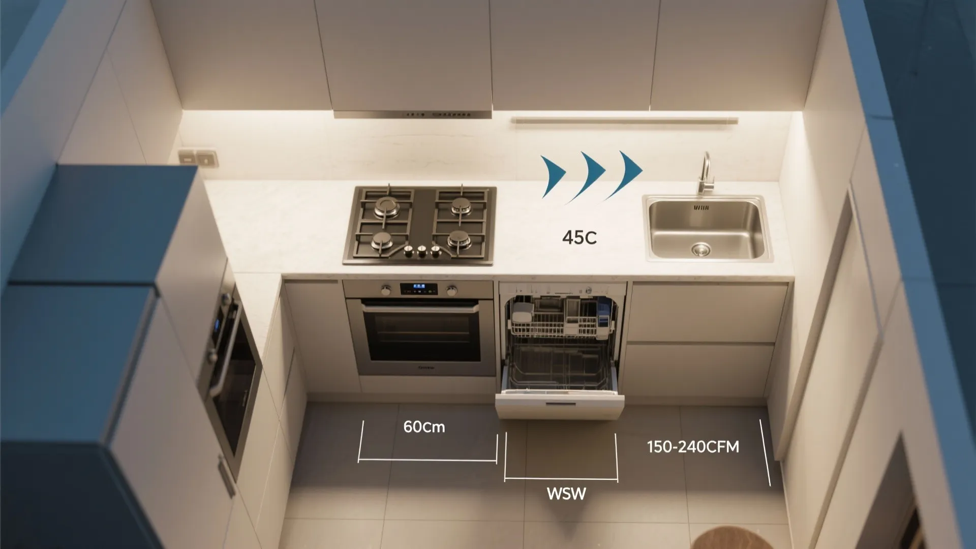 Compact Appliance Strategy and Ventilation