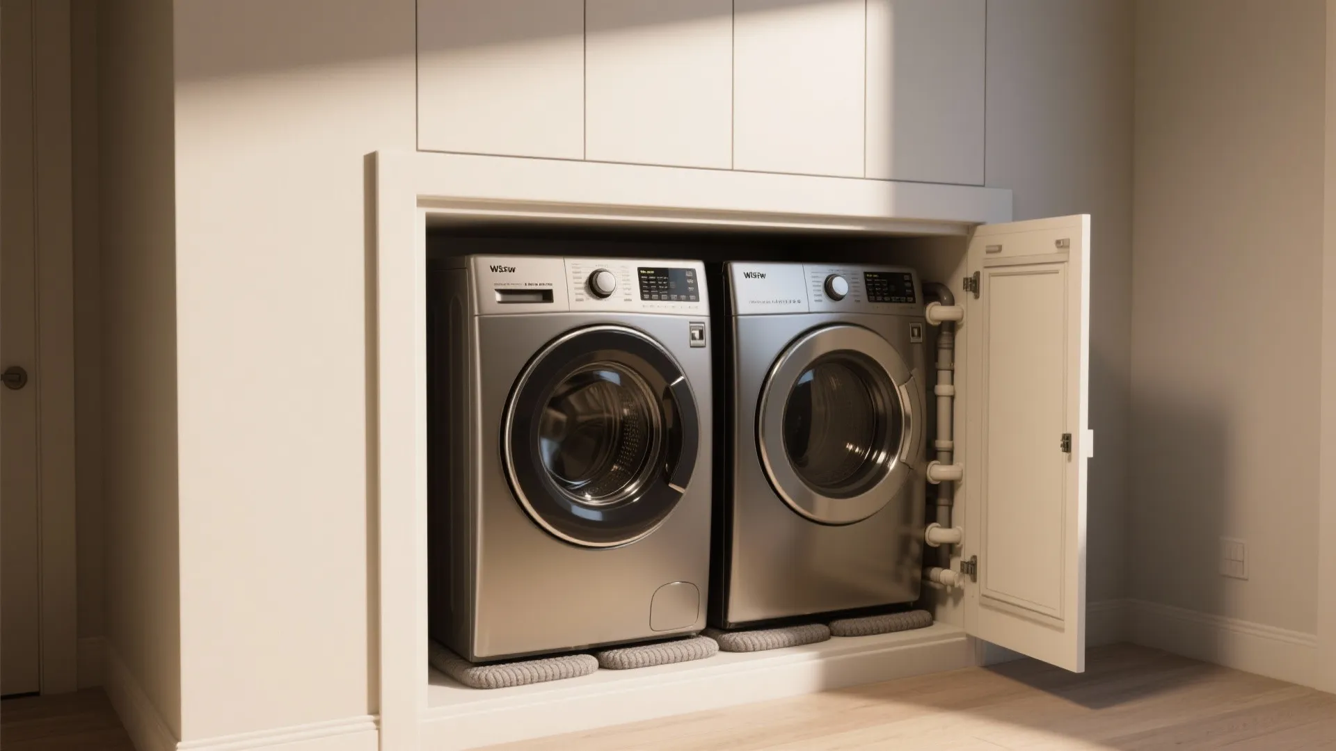 4. Appliance niches and service access