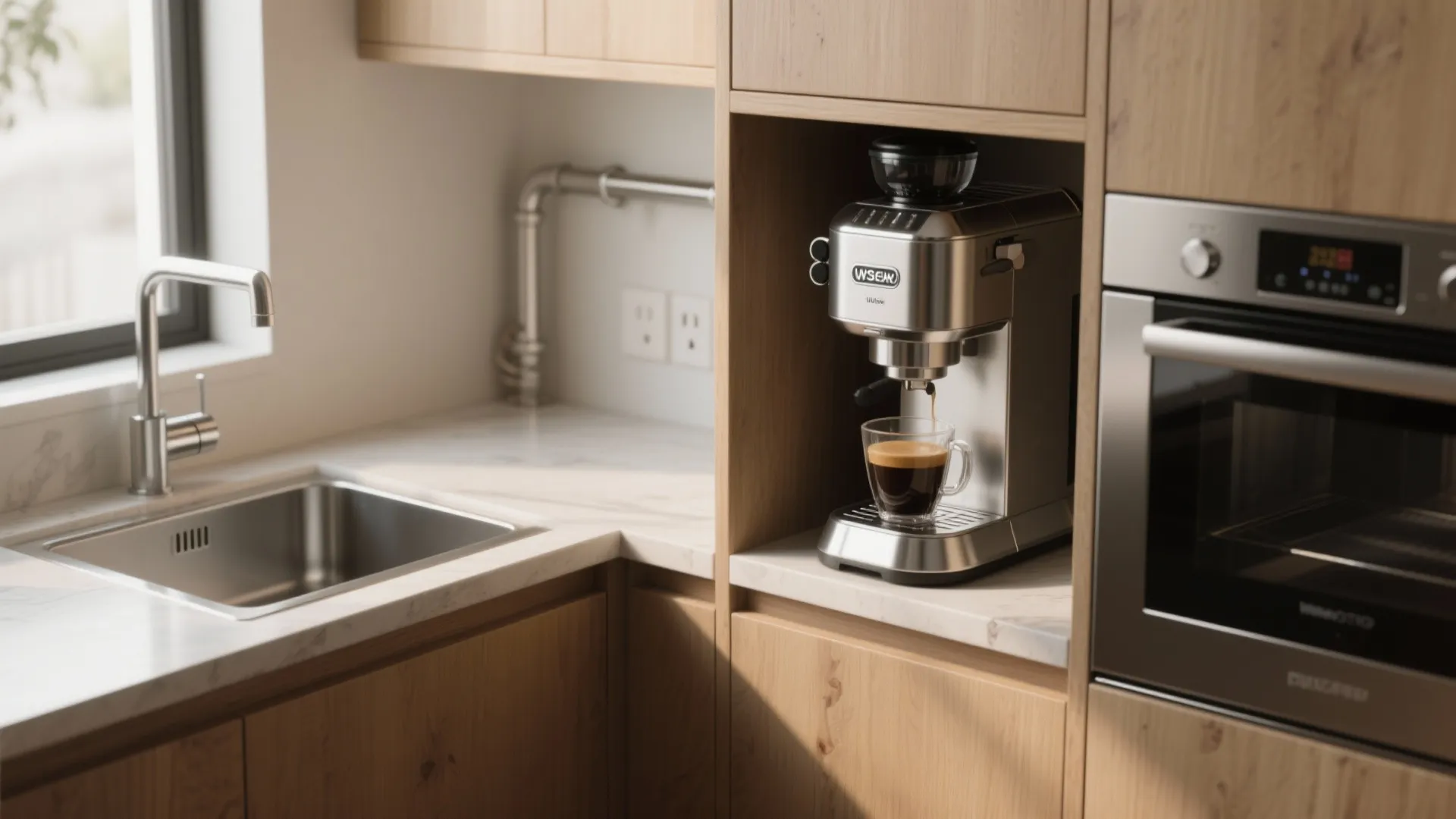 3. Appliance-Integrated Nook