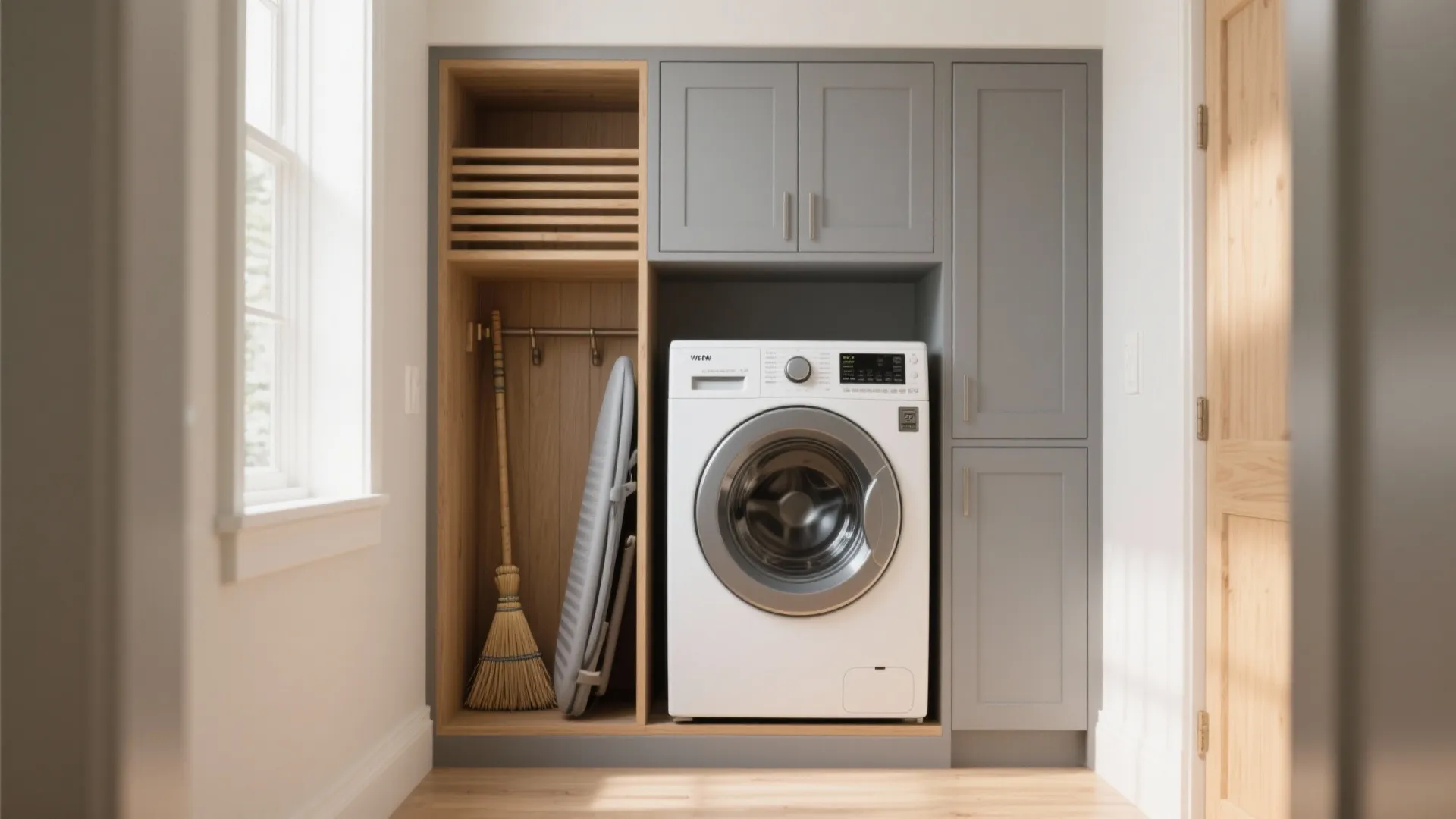 3. Appliance Nook with Side-Mounted Storage