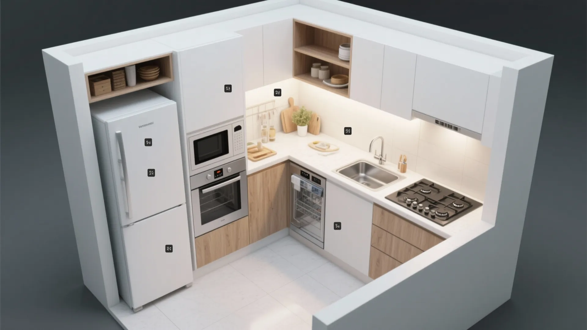 Compact Appliance Zoning