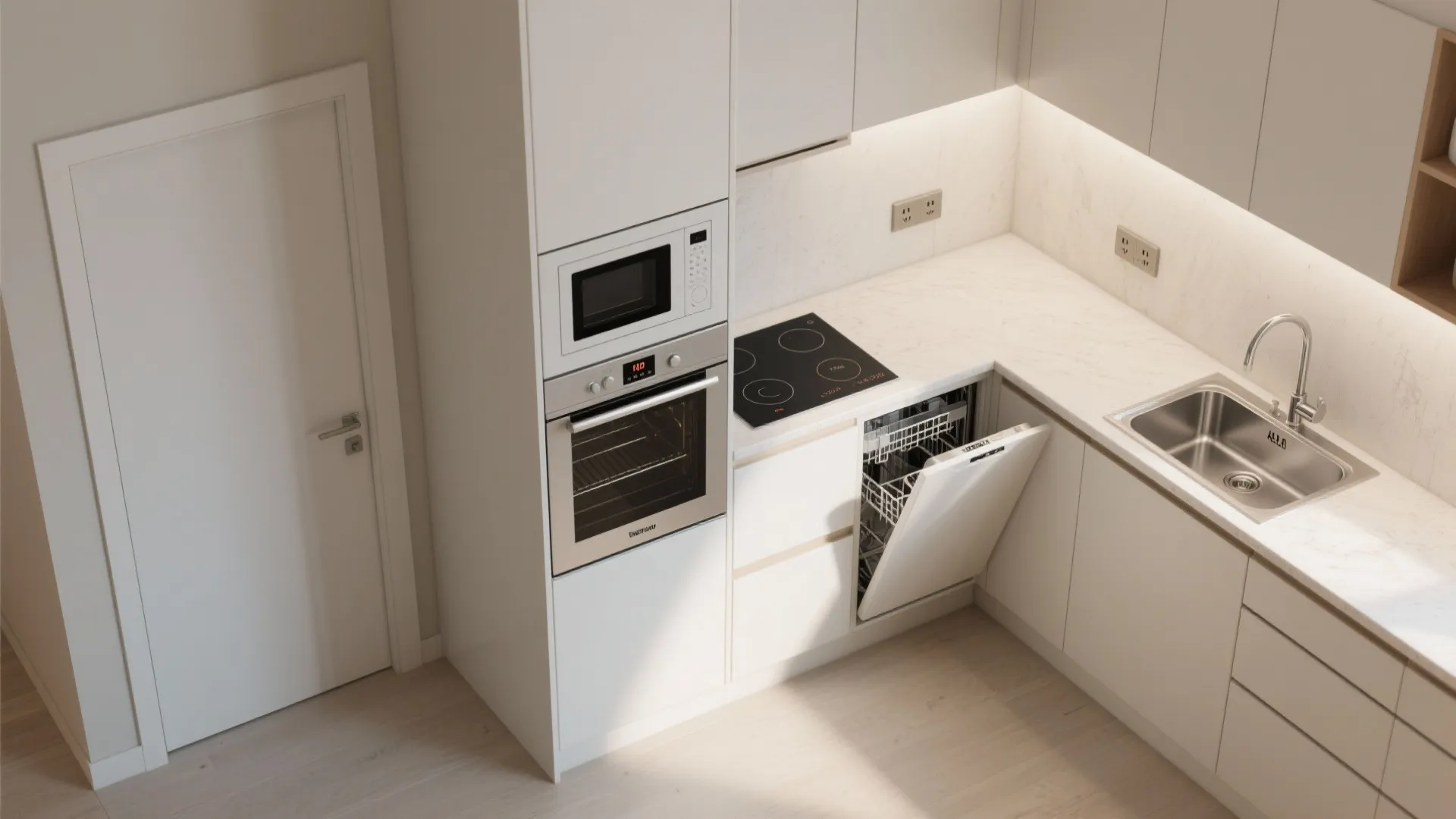 Compact appliance planning for 3 BHK lifestyles