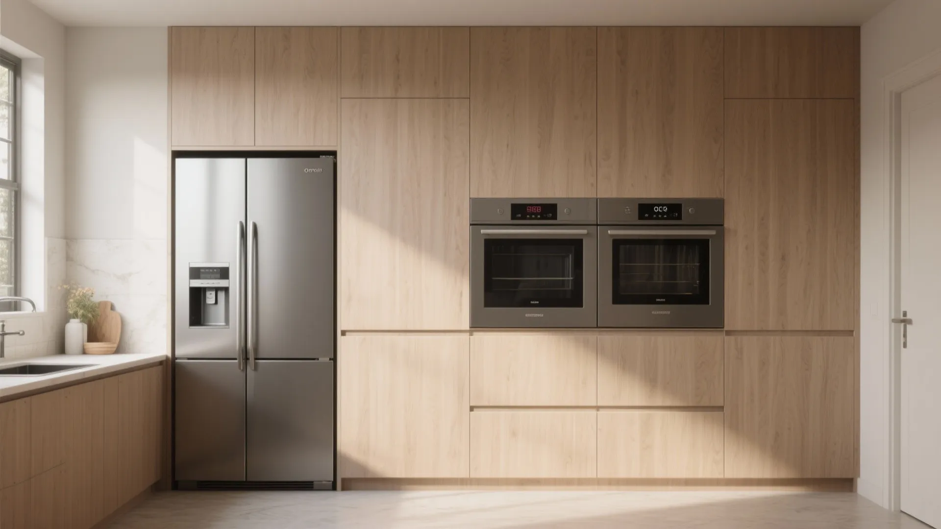 2. Integrated Appliance Wall