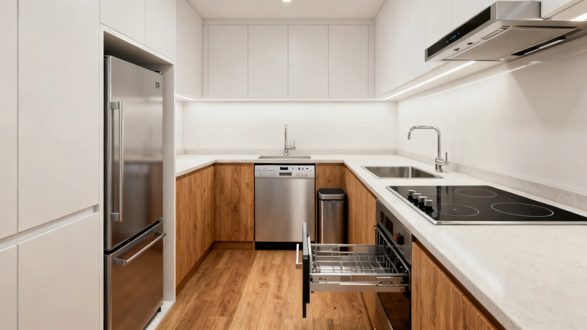 Space-Savvy Appliance Zones