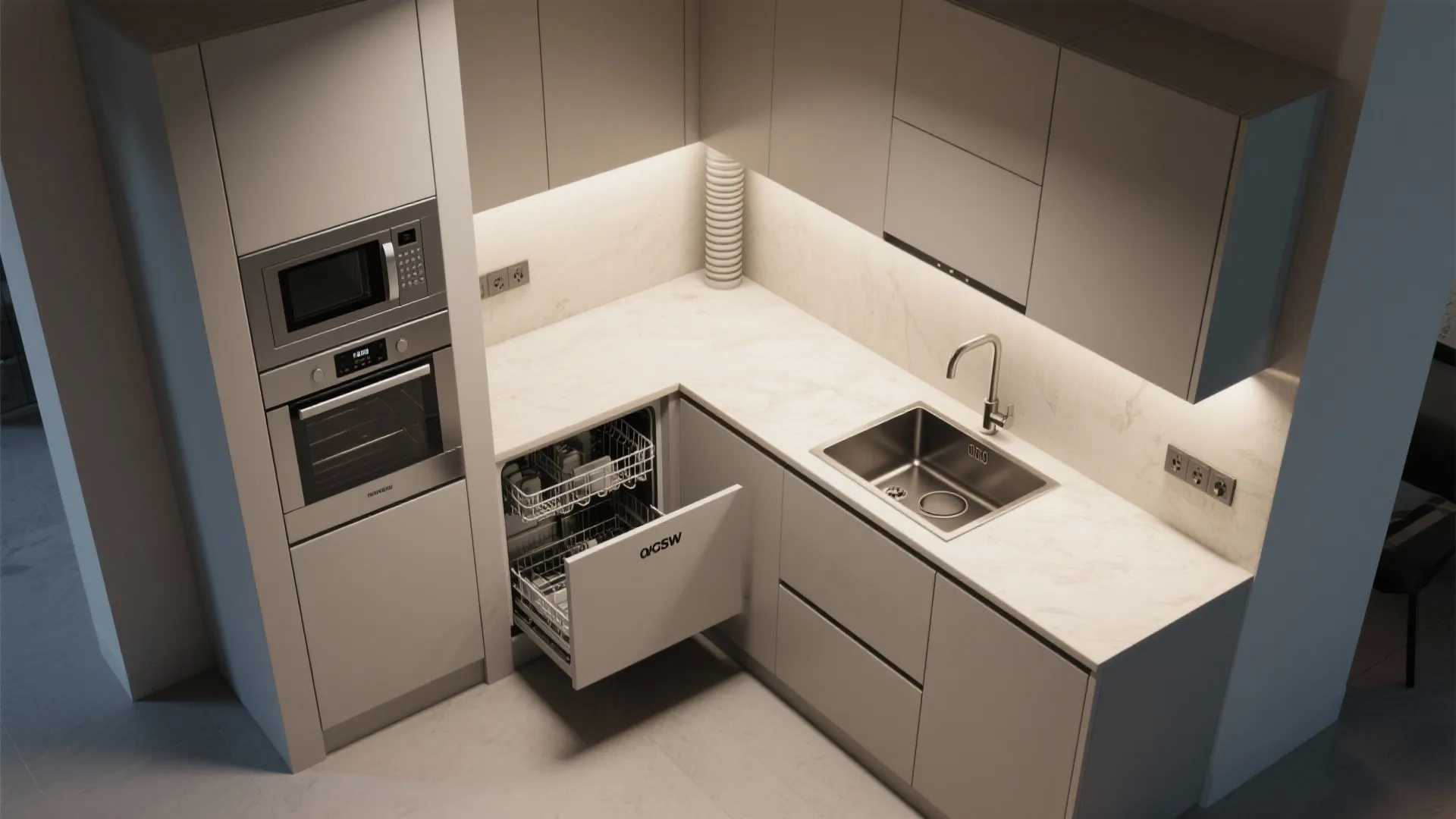 Integrated Appliance Zones for Seamless Workflow