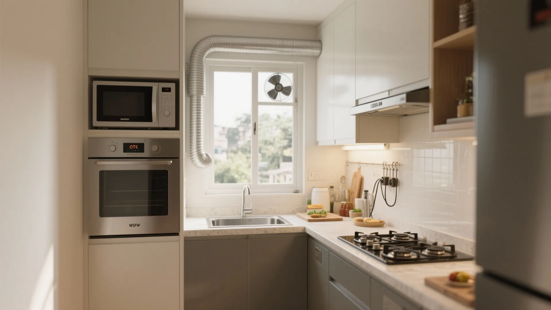 Compact Appliance Zones and Ventilation