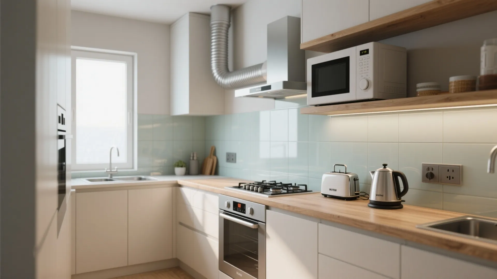 Smart appliance zoning and ventilation