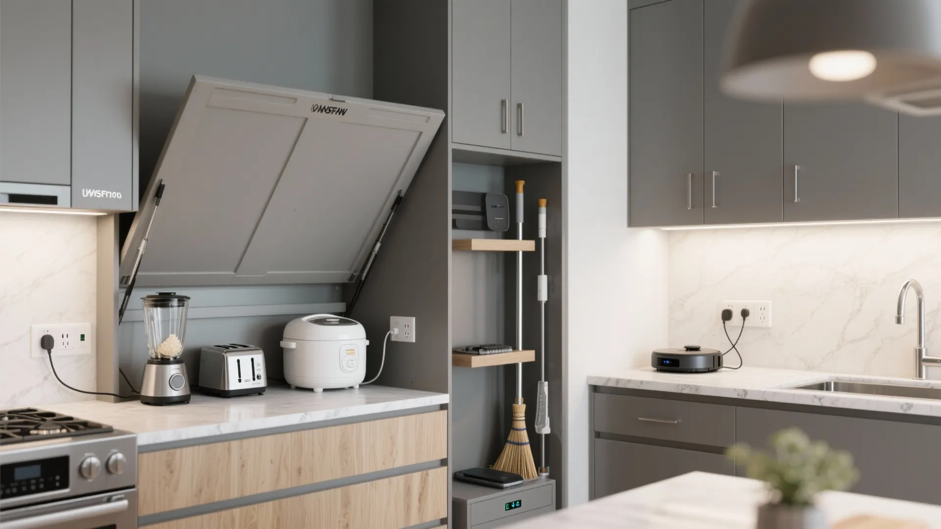 Appliance Zoning + Hidden Utility to Keep Harmony