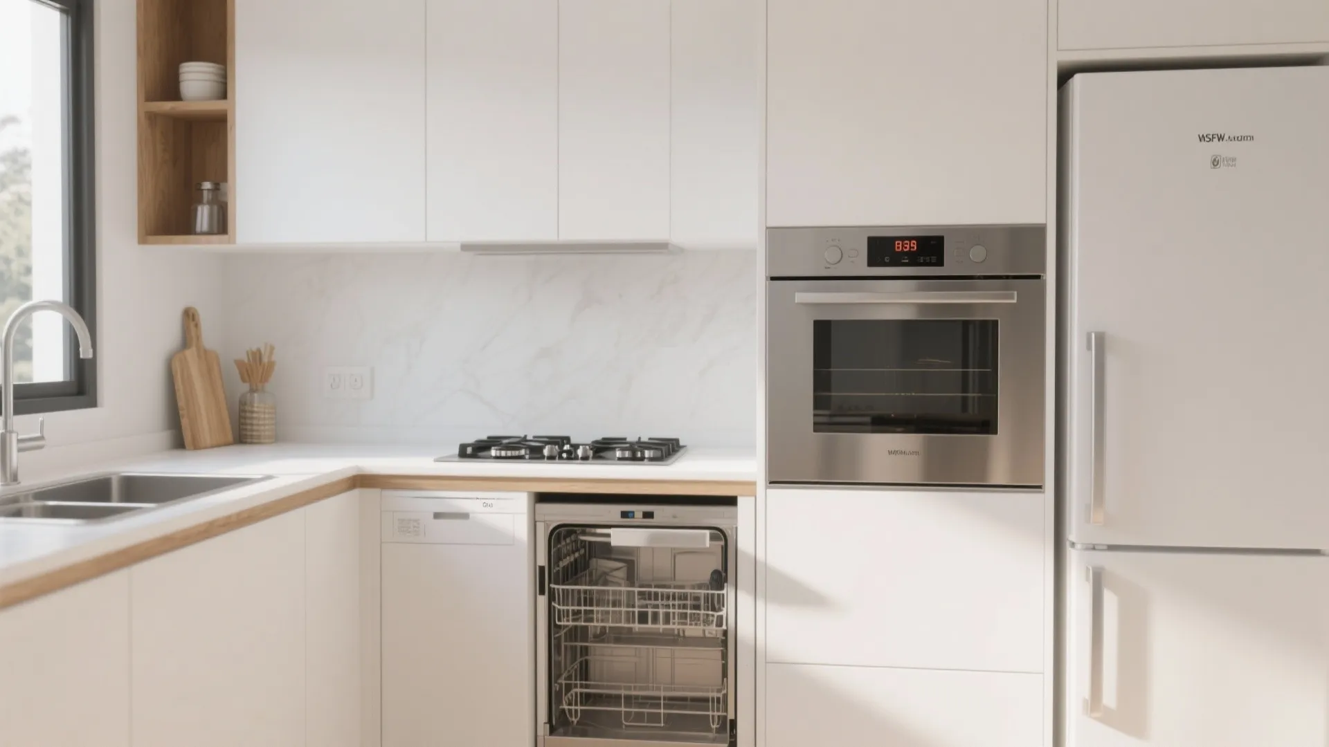 Appliance Zoning with Slim, Energy-Smart Units