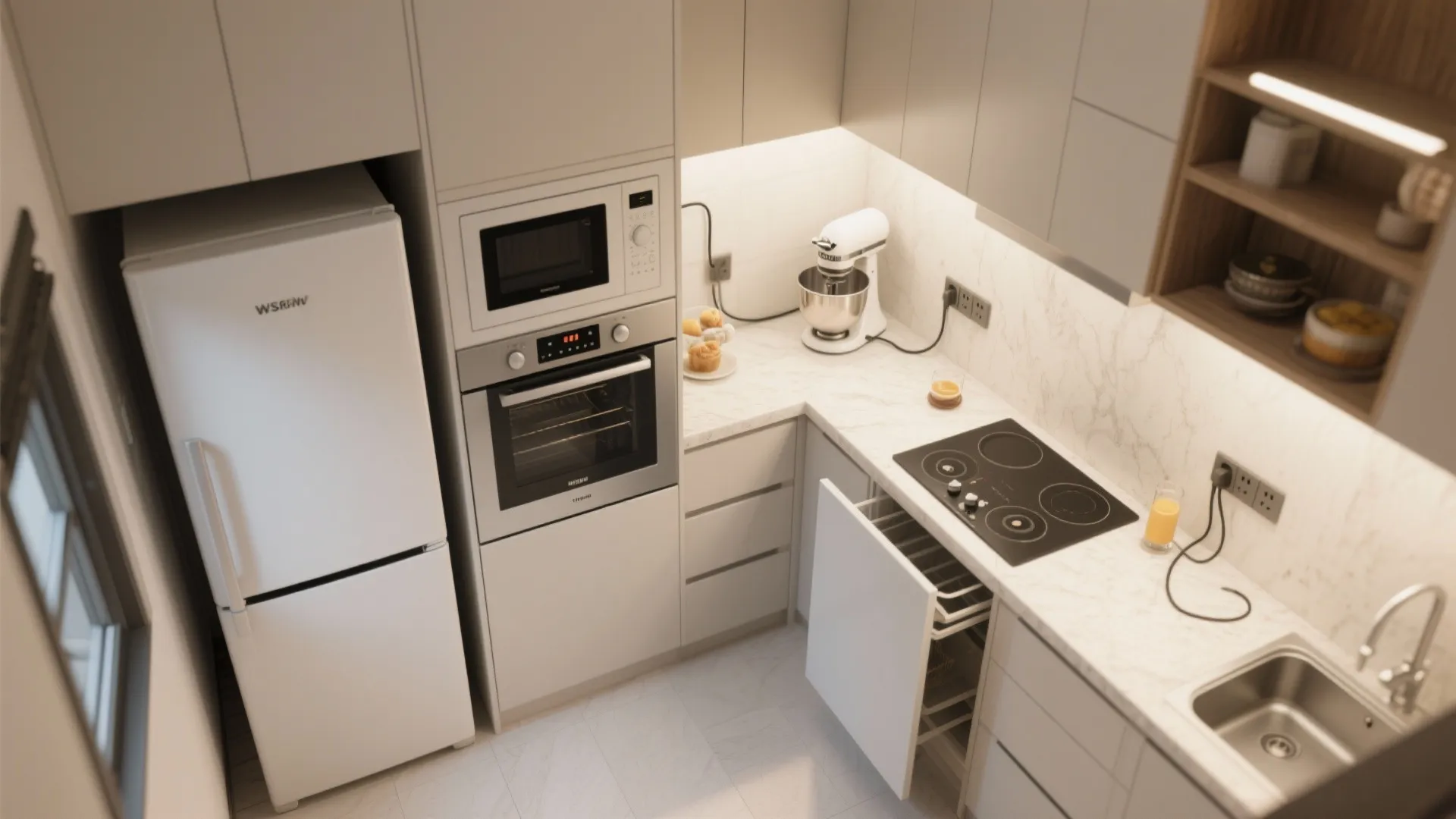 Compact Appliance Zoning