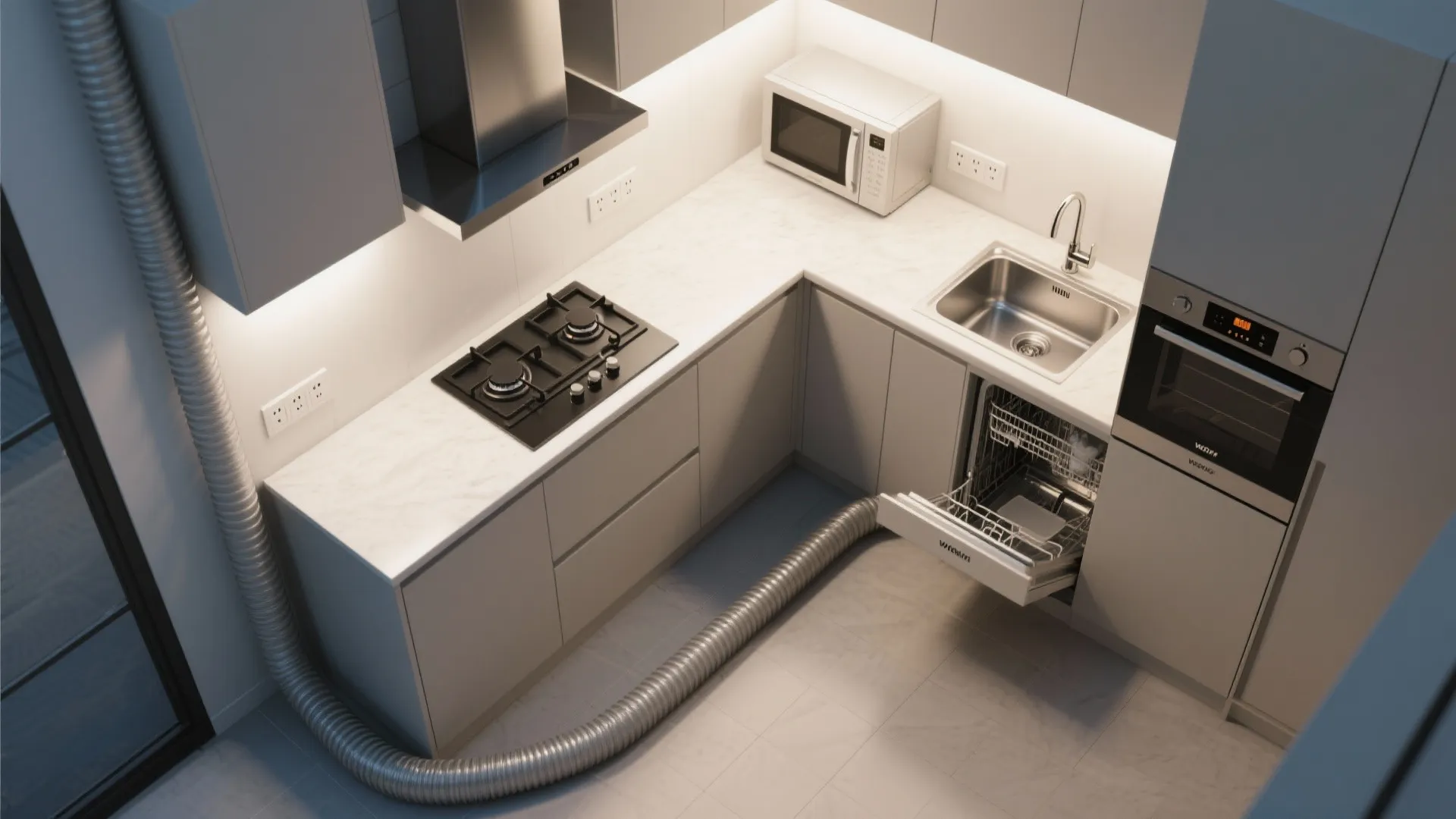 Appliance zoning with honest power and ventilation