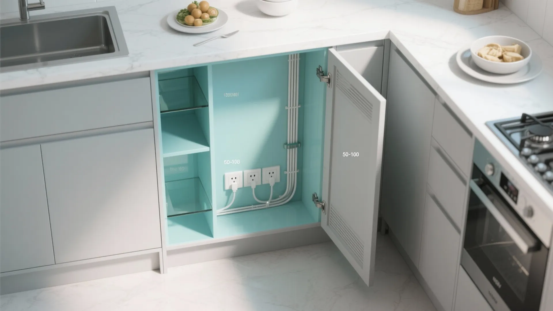 Appliance Zoning and Slim Tall Units