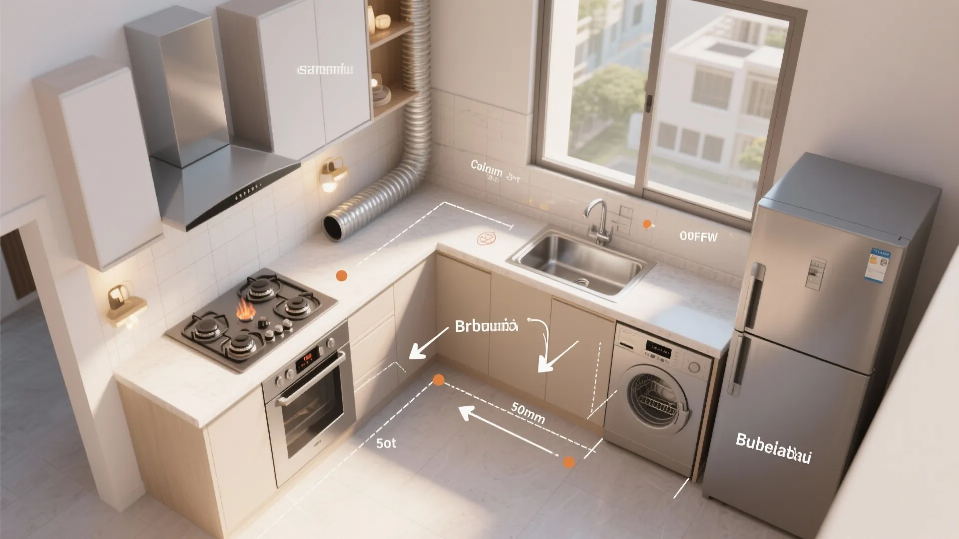 Appliance zoning and ventilation that actually work