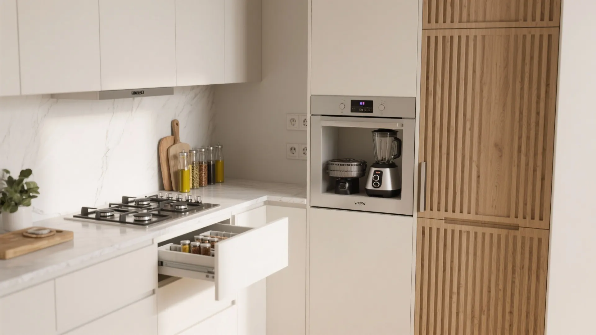 Appliance zoning and smart storage