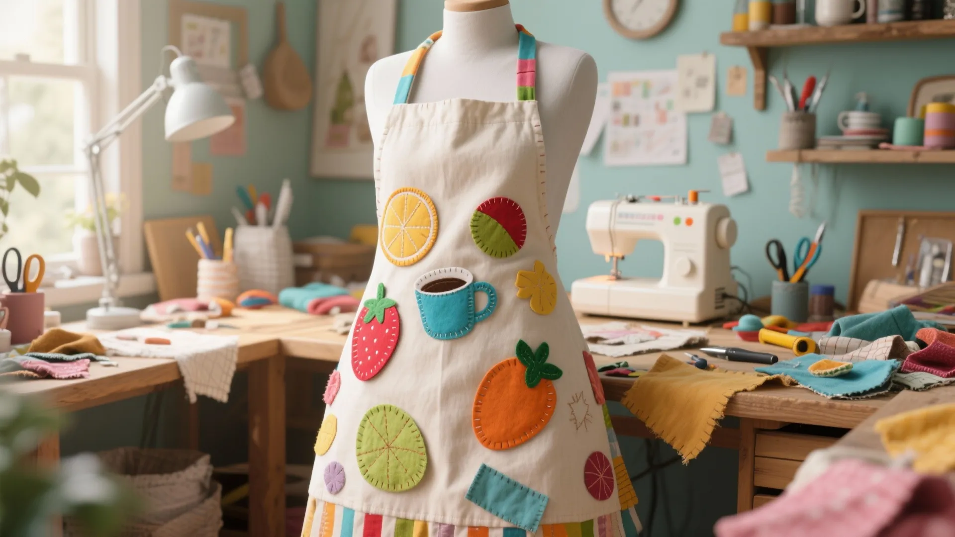 4. Appliqué Fabric Shapes