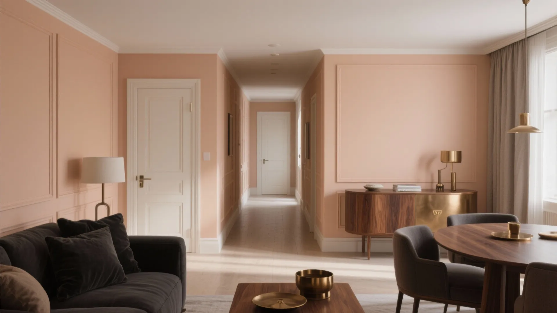 Warm Pastels and Sunset Shades