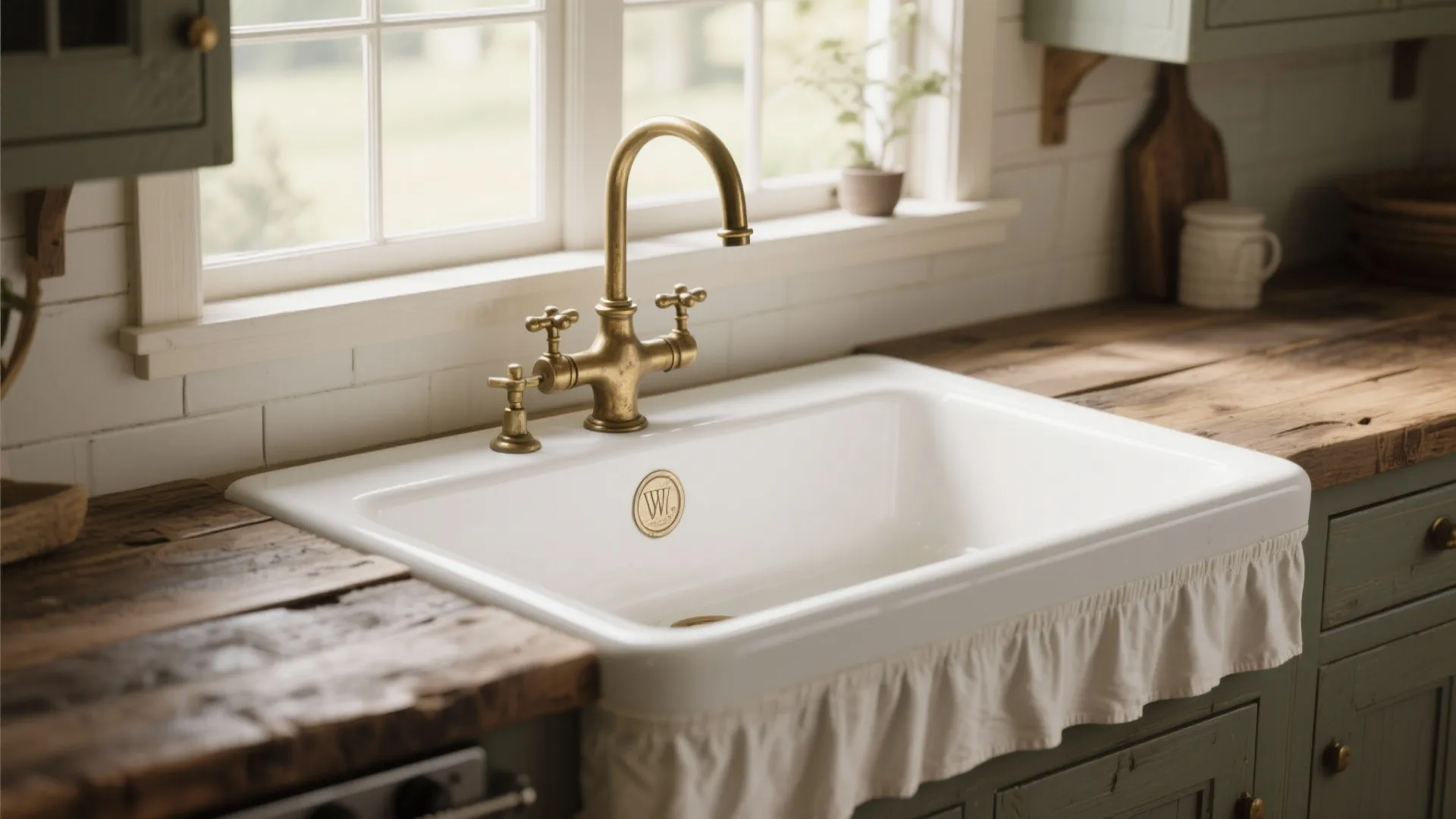 3. Apron-Front Sink