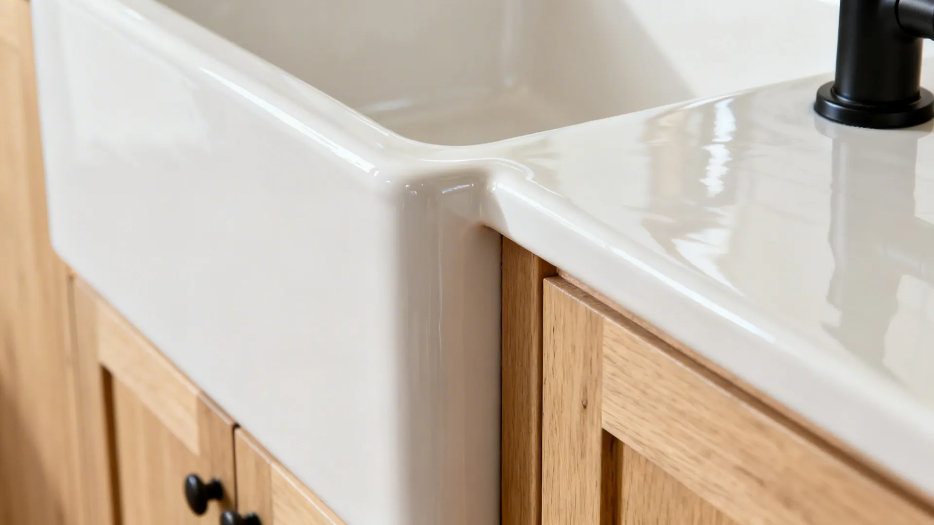 Apron-front (farmhouse) sinks in small kitchens