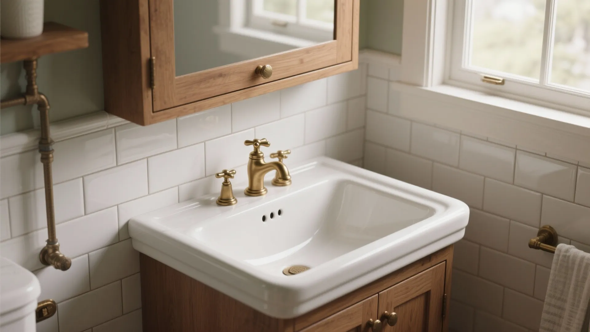 1. Apron-front (Farmhouse) Vanity Sink