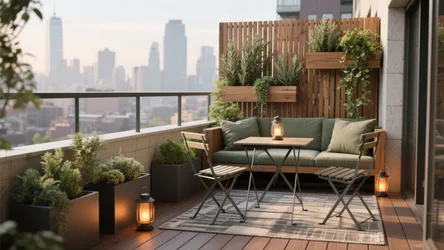 5 Balcony Design for Apartment Ideas