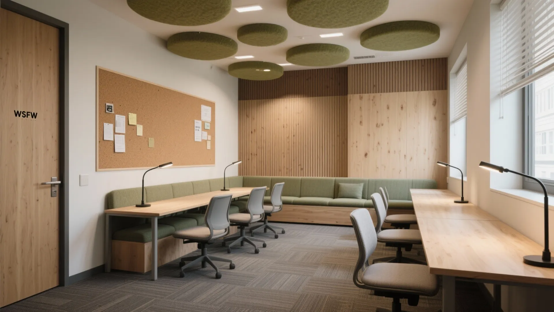 Acoustic layering to keep shared rooms quiet