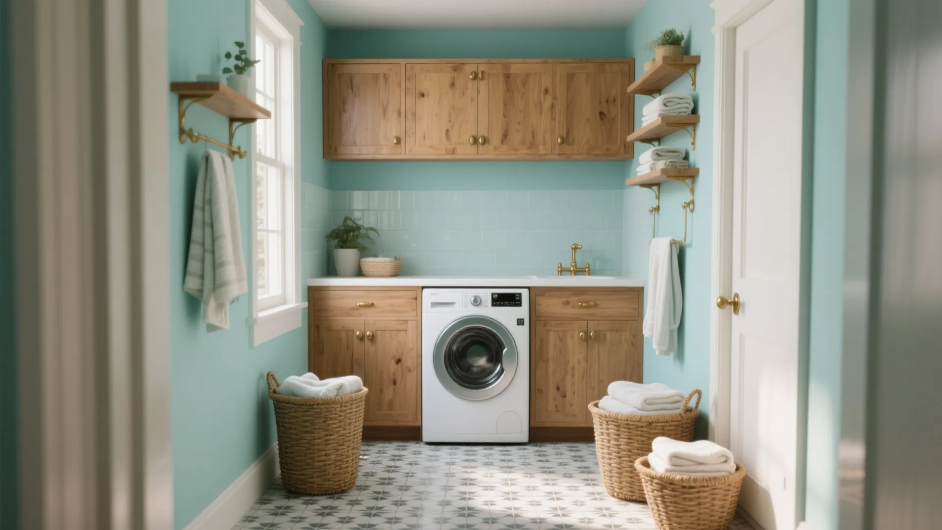 Aqua Laundry Room Ideas: 5 Fresh Designs: Bright, compact and practical aqua laundry room ideas from a ten-year interior design pro—real tips, budgets, and tiny-room hacks.