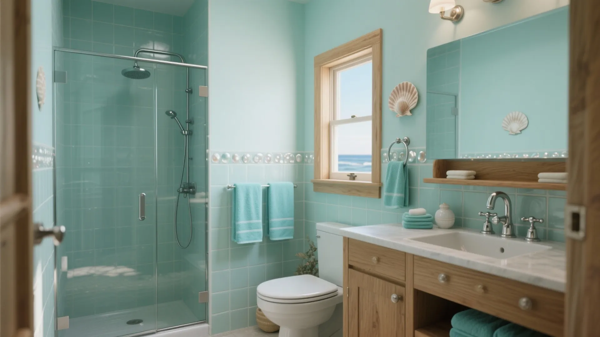 Aqua Bathroom Decor: 5 Fresh Ideas: Creative aqua bathroom decor ideas I’ve used to transform small baths into serene, stylish spaces