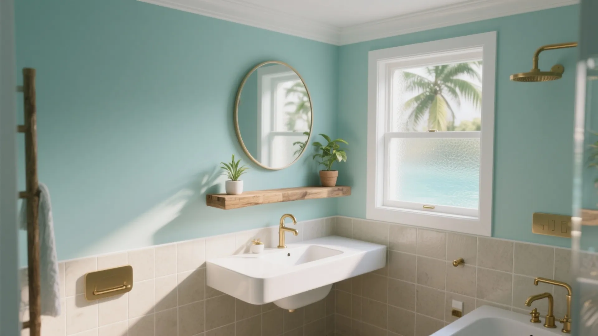 Aqua Bathroom Paint Ideas — 5 Fresh Ways