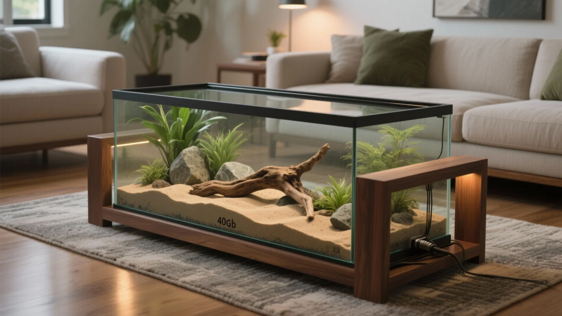 Aquarium Coffee Table DIY: How to Build a Stunning Centerpiece: Fast-Track Guide to Creating a Showstopping Aquarium Table in Minutes