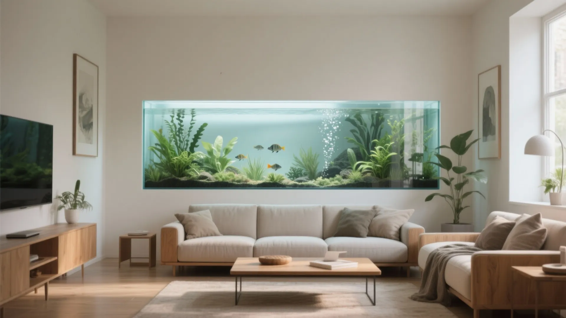 5 Fish Tank Living Room Ideas: Creative small-space aquarium ideas to transform your living room with style and function