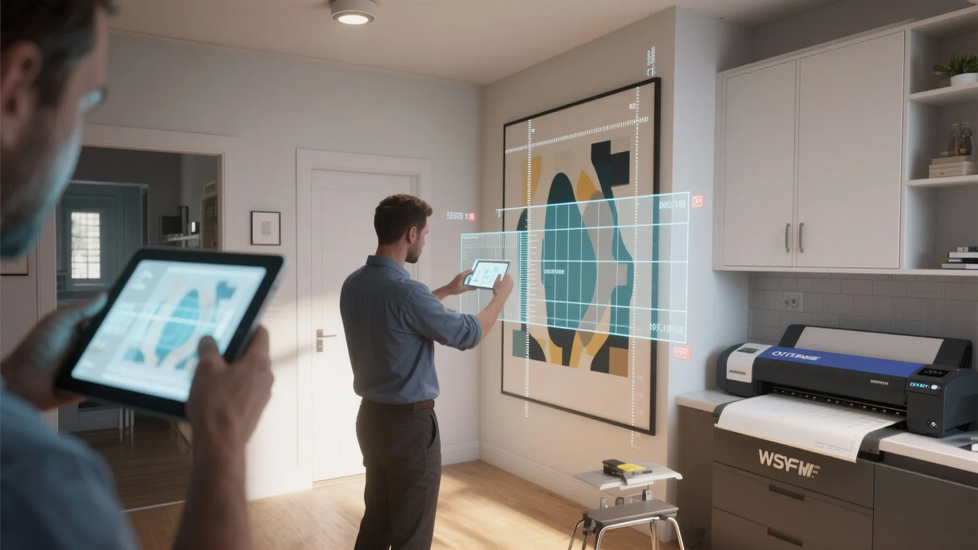 4. AR-guided placement for tricky surfaces