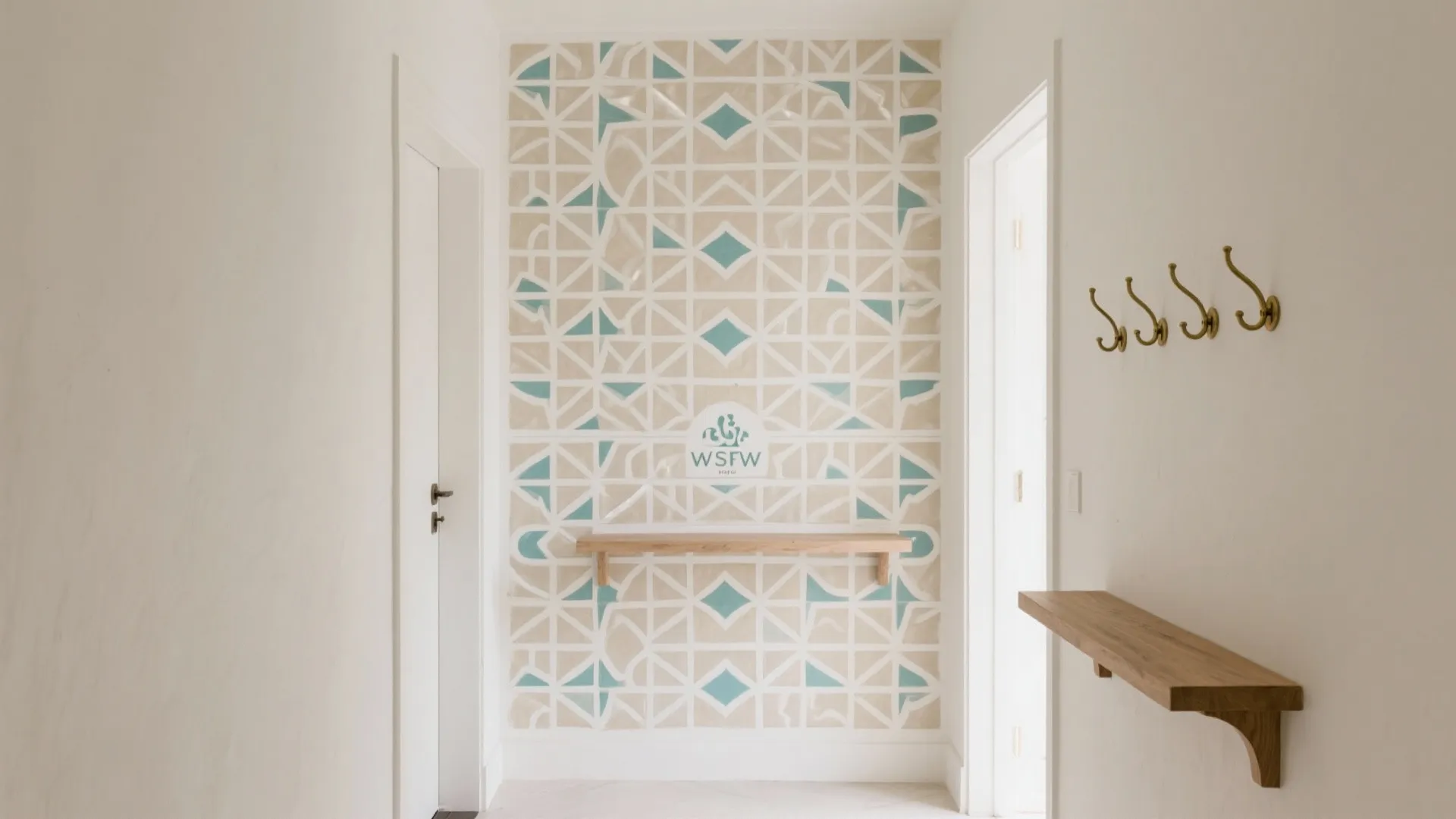 Geometric Arabesque Wall Patterns