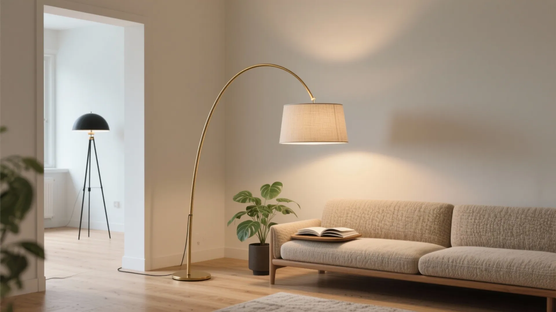 Sculptural Floor Lamps to Define Zones