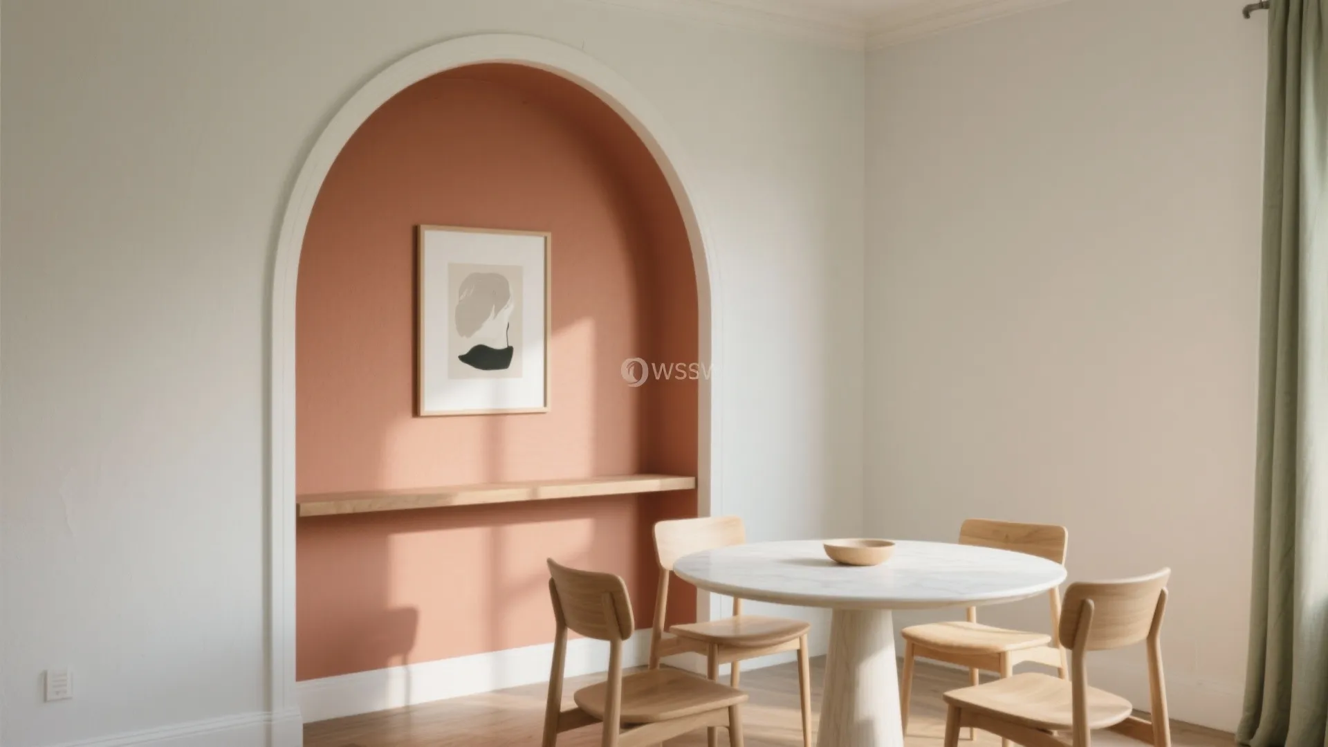 Color-Blocked Murals and Decals